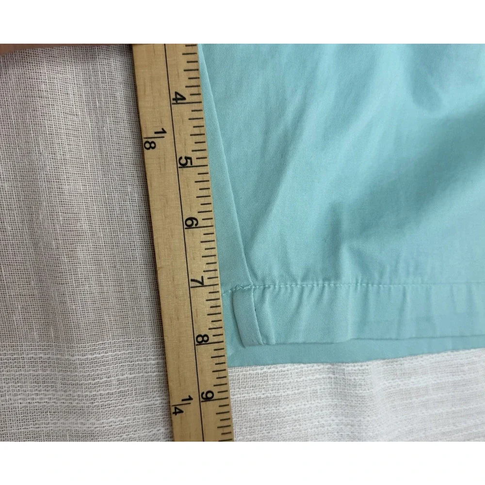 Across The Pond Men's Slim Stretch Chino Shorts Sz‎ 34 Seafoam Green NWT